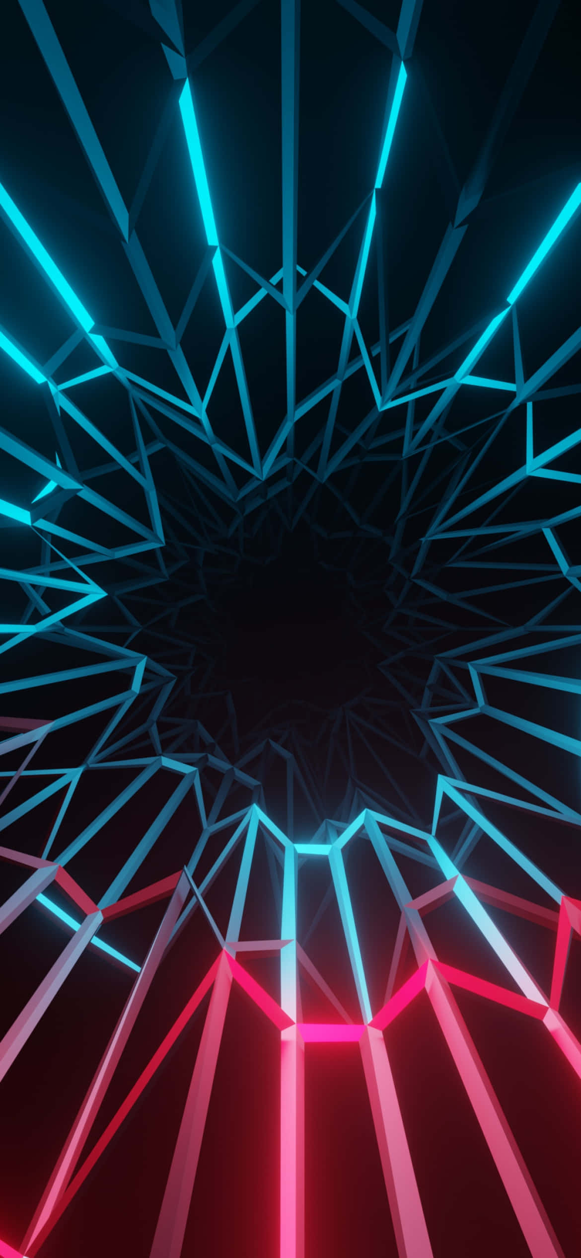 Blue And Pink Aesthetic Neon Wallpaper