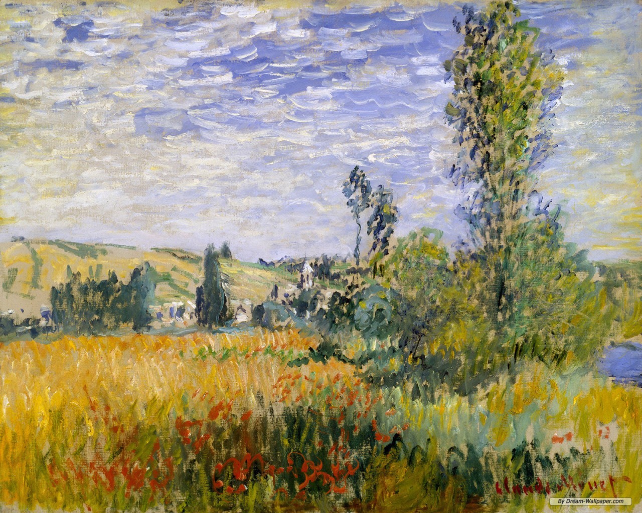Art Wallpaper Claude Monet Painting