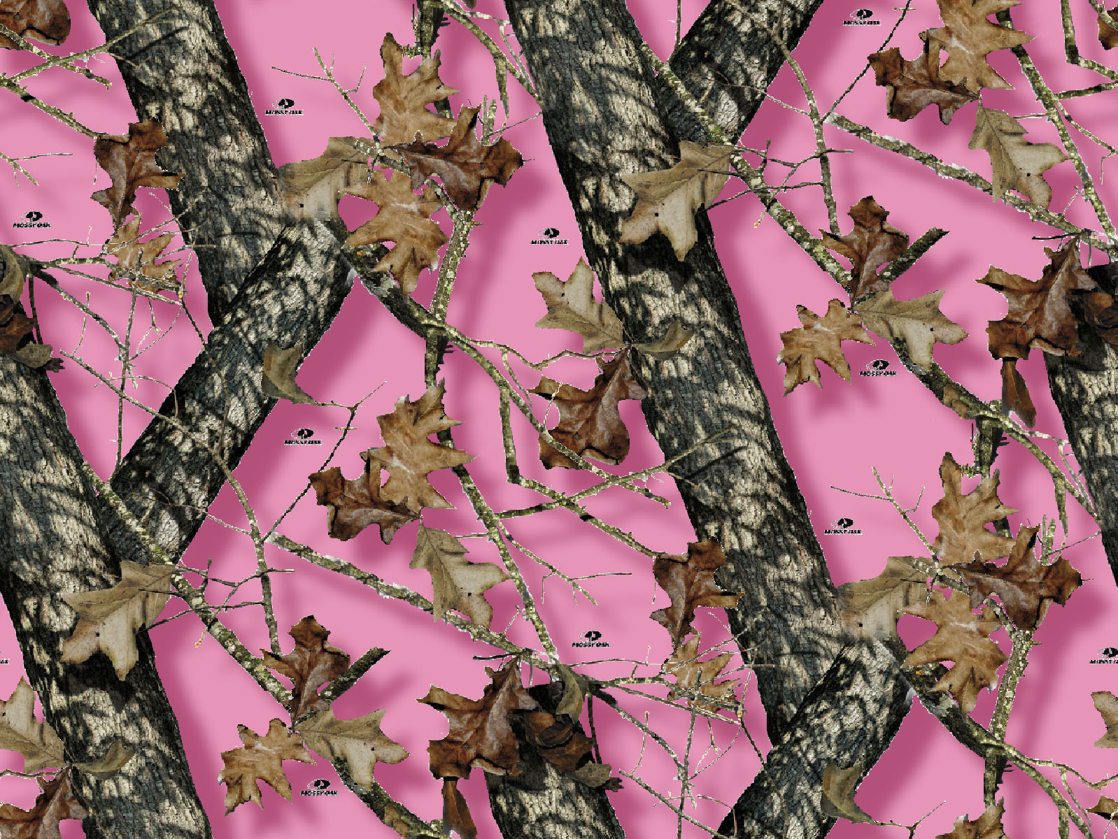 Mossy Oak Pink Fleece Fabricmossy Fabric