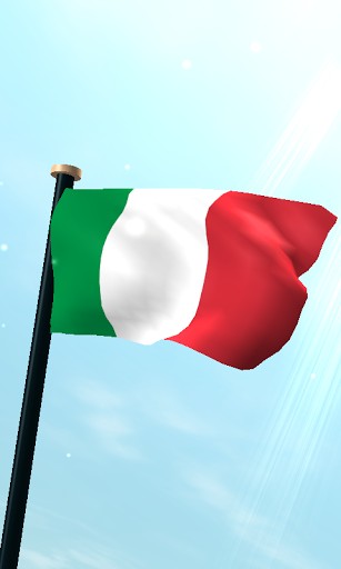 Italian Flag Wallpaper For iPhone 3d Live