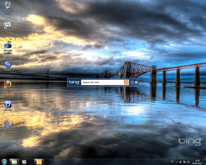 Background Bing Puter HD Desktop