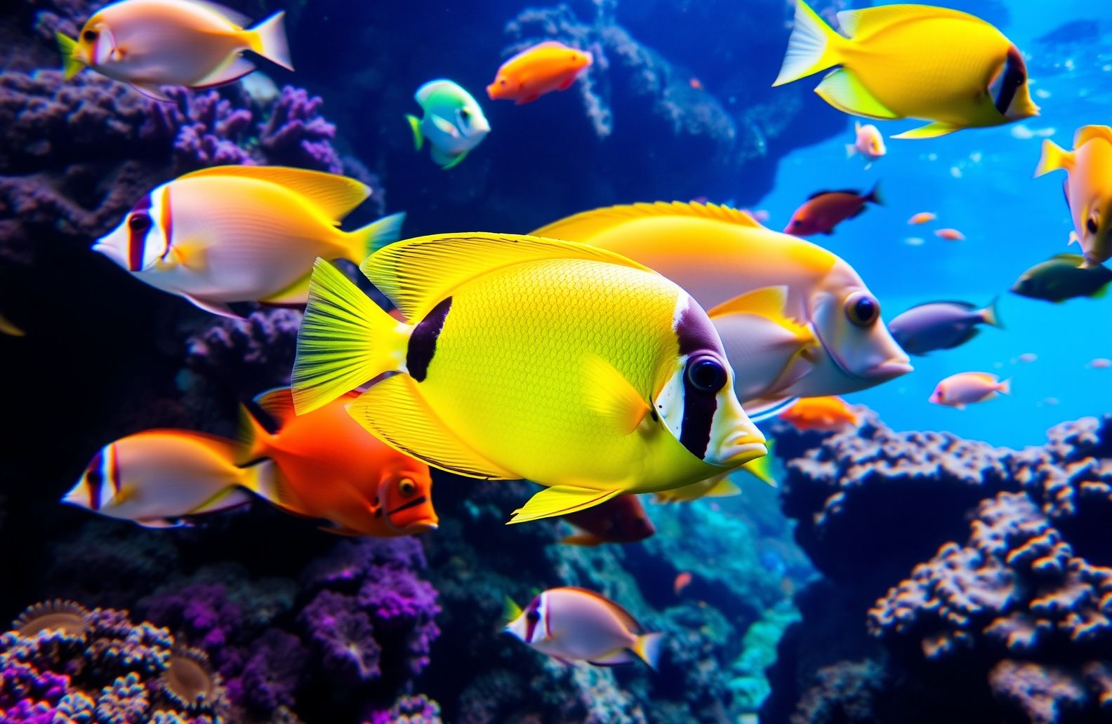Aquarium HD 1080p Wallpaper