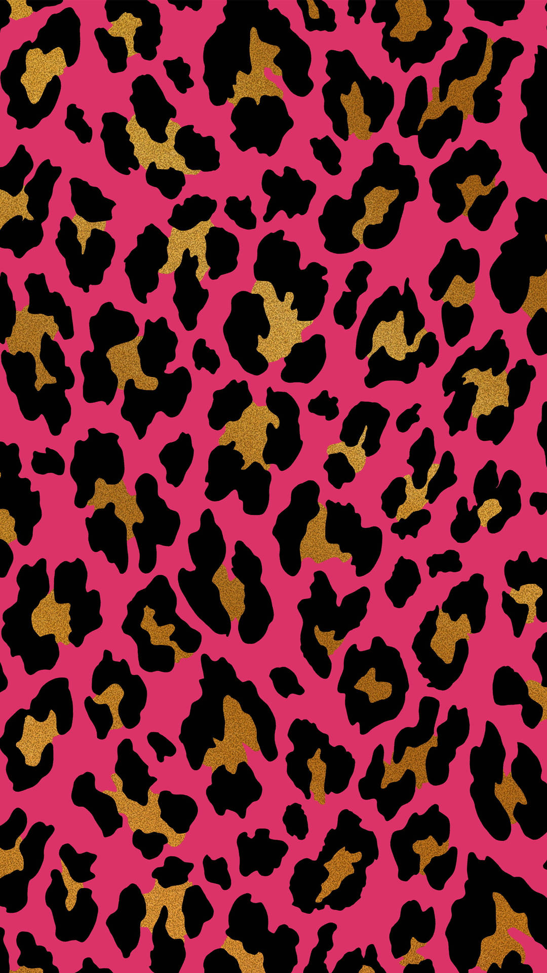 Leopard Print Background Wallpaper