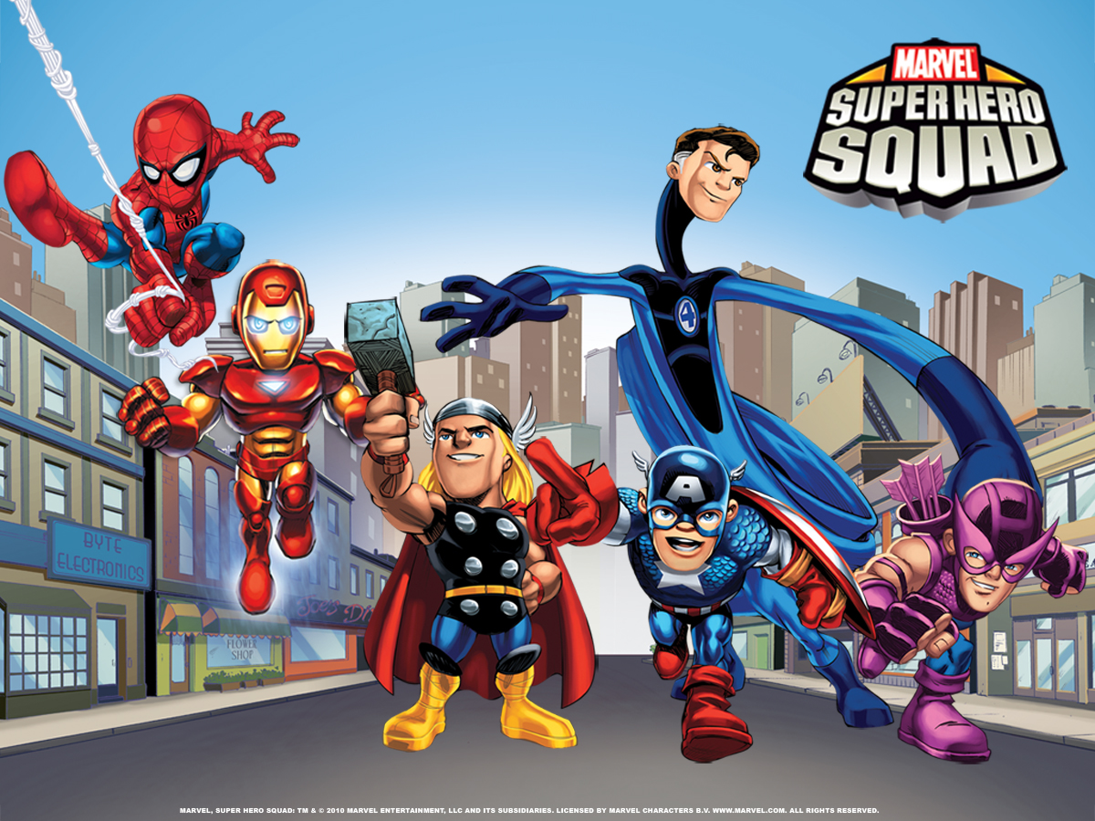 Ics Superhero Squad Wallpaper