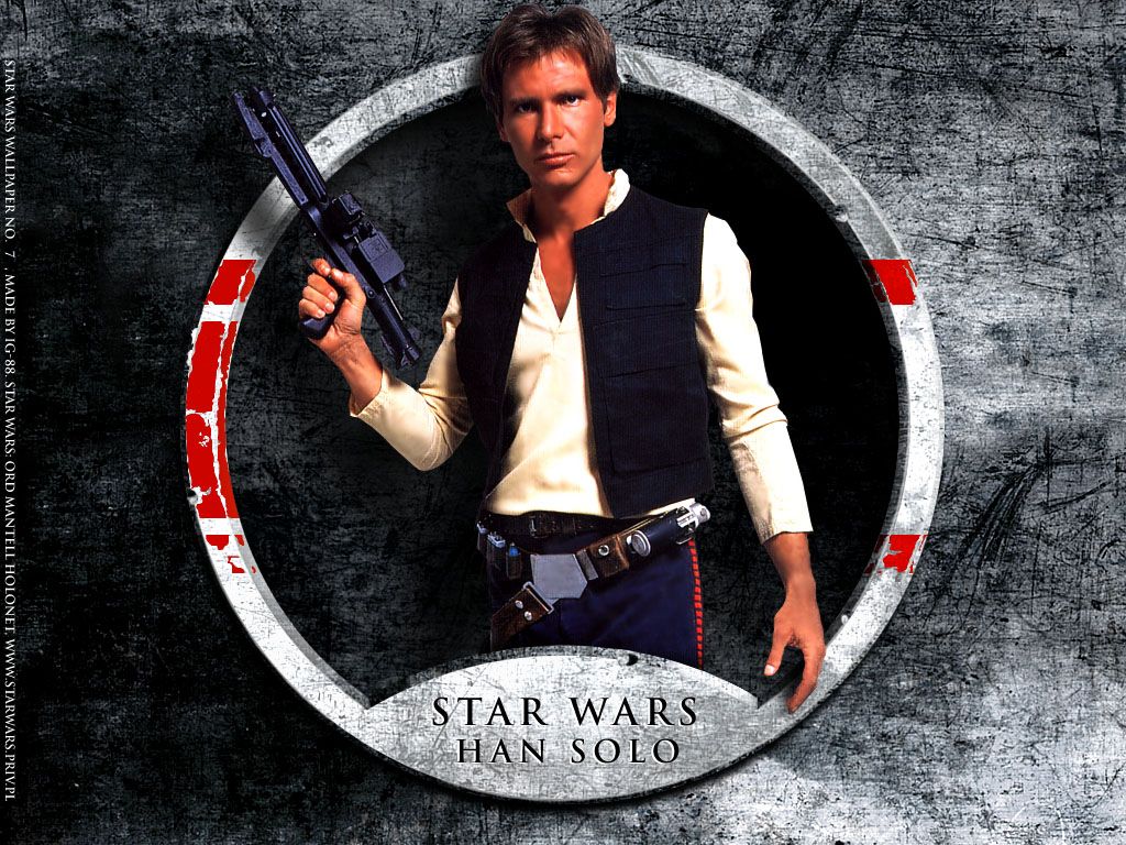 Han Solo Wallpaper Stock Photos