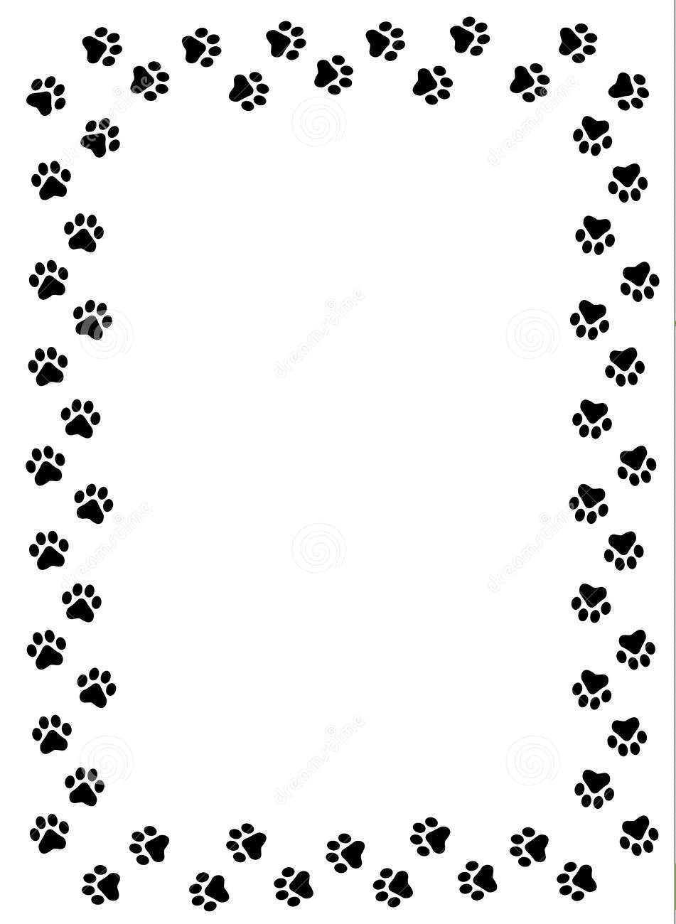 Cat Paw Clipart HD Dog Border Cats Wallpaper Image