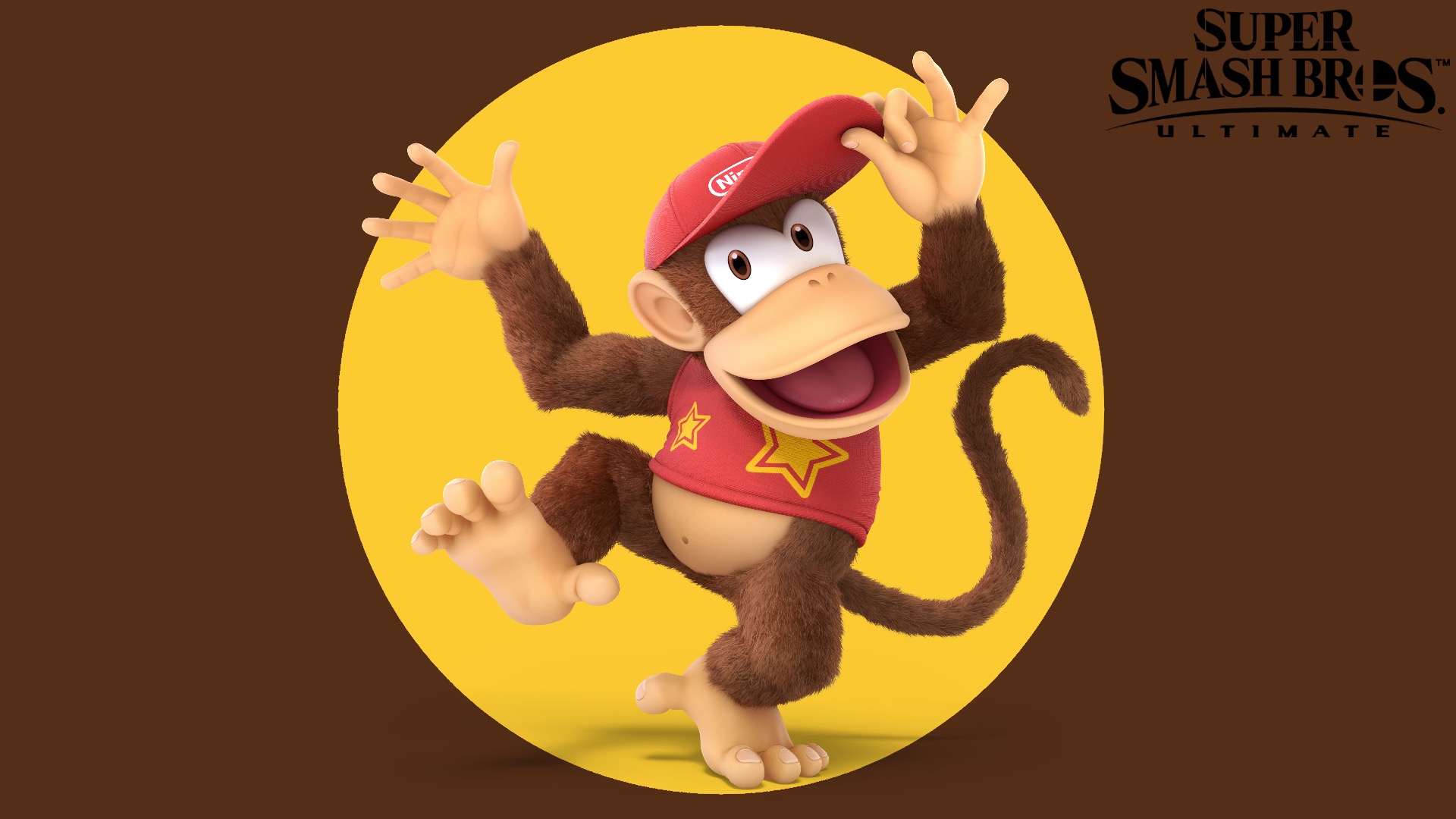 Diddy Kong Video Game Super Smash Bros Wallpaper