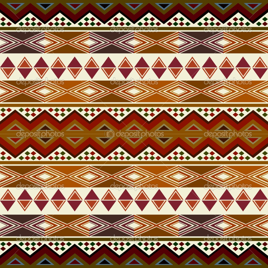 Tribal Pattern Background Wallpaper