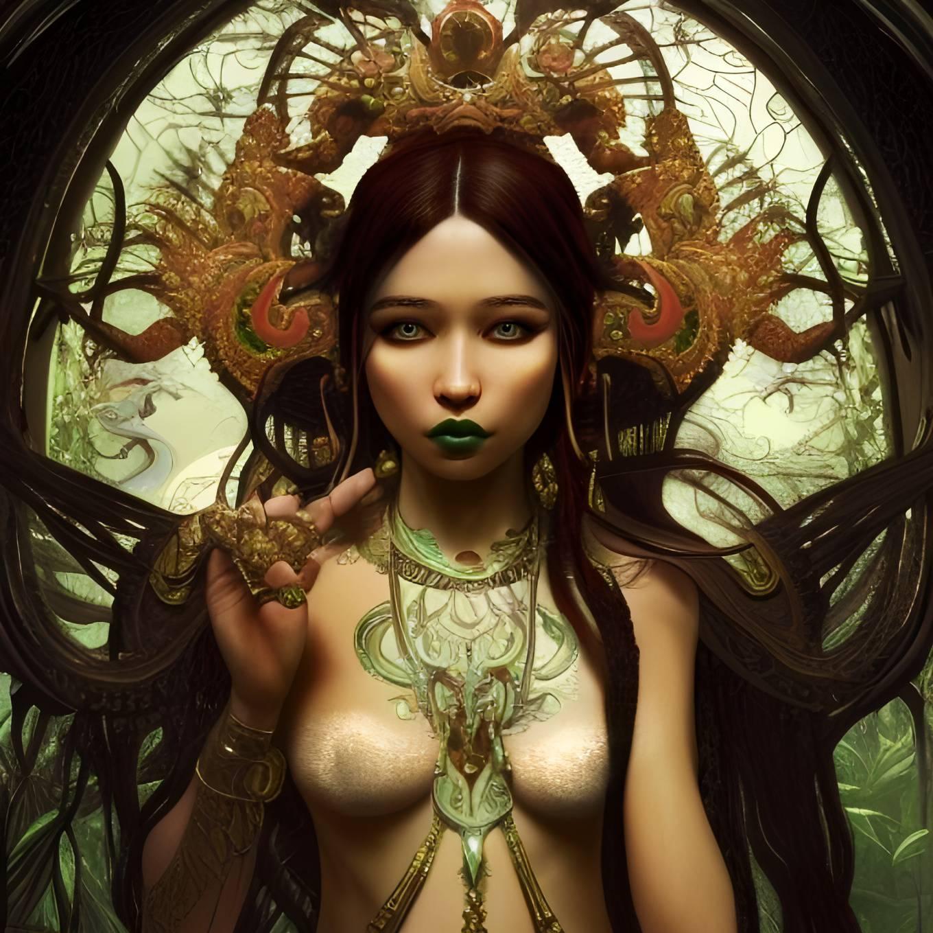 Scorpio Goddess By Lunamonaeart