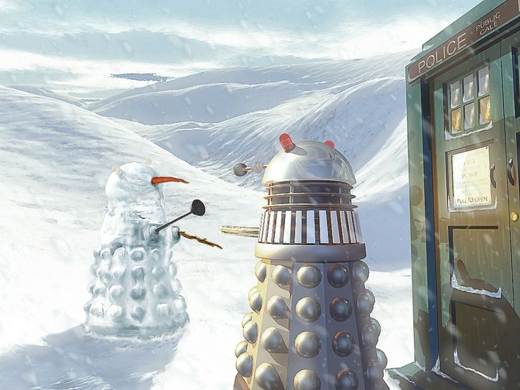 Doctor Who Christmas Wallpaper