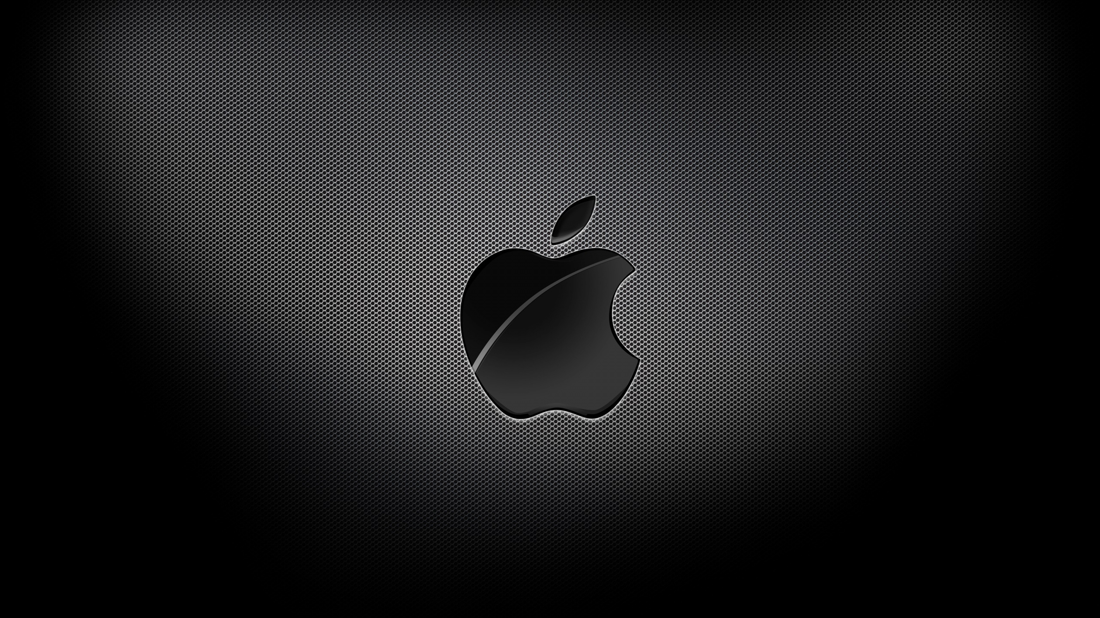 Wallpaper Apple Mac Brand Logo Dark Light Shadow