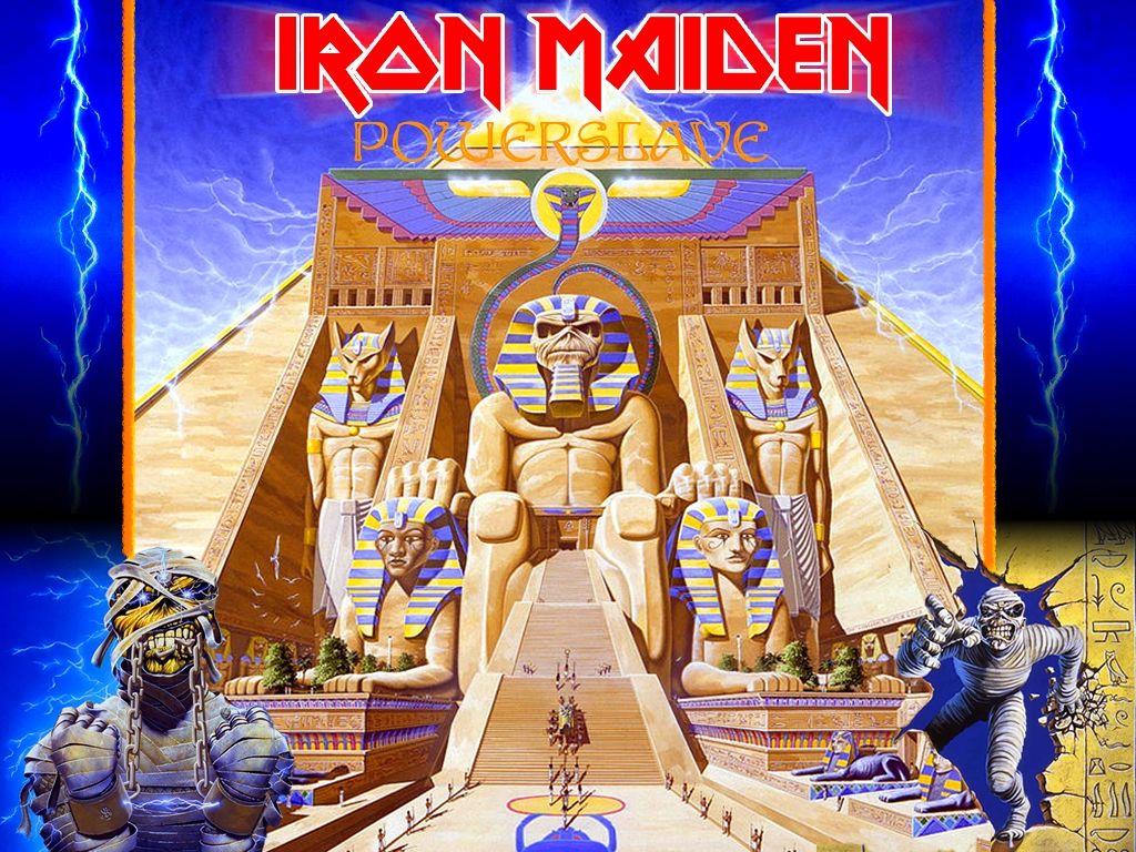 Powerslave Iron Maiden Band Album Covers