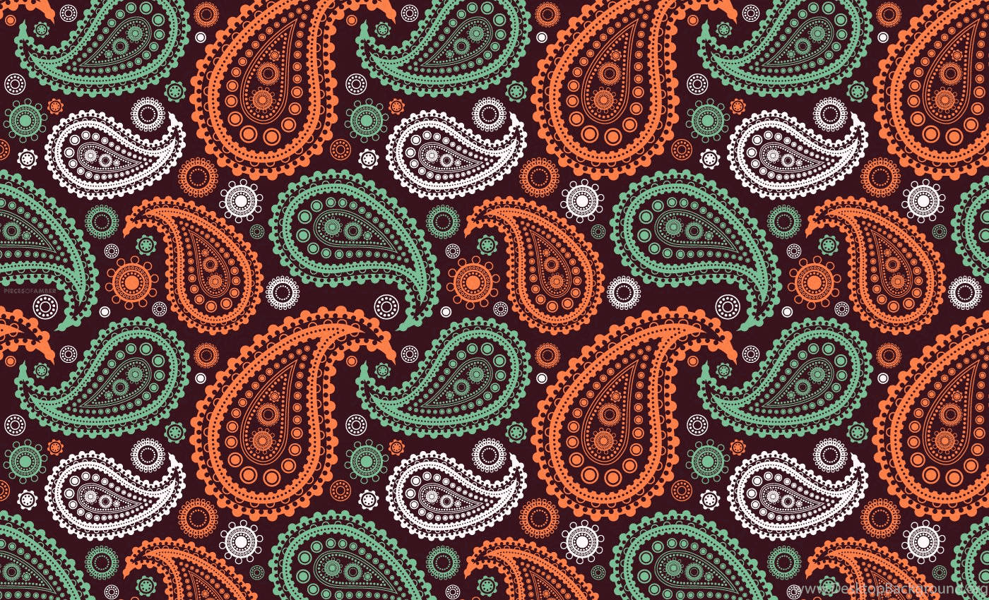 Paisley Print Wallpaper