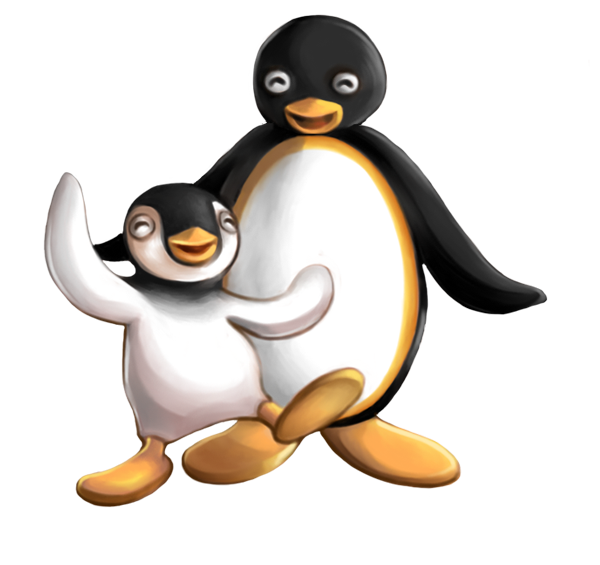 Pingu And Pinga By Happychild