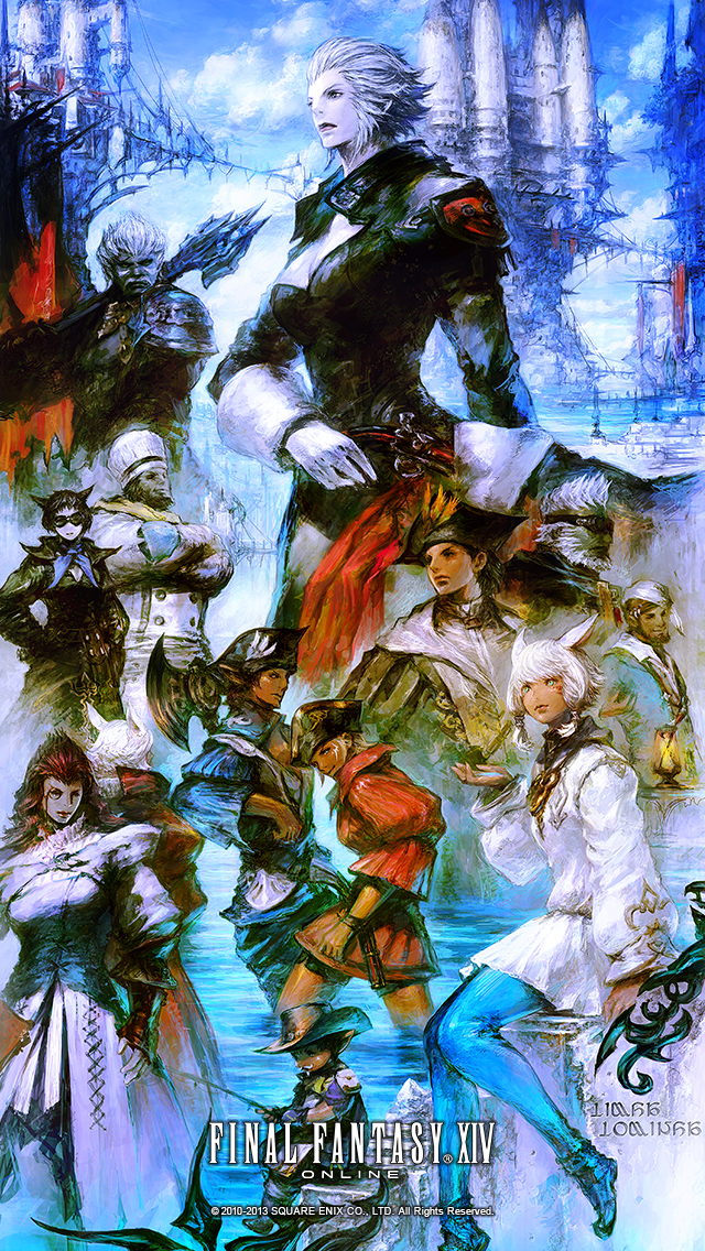 Wallpaper And Illustrations Released Zantetsuken A Final Fantasy