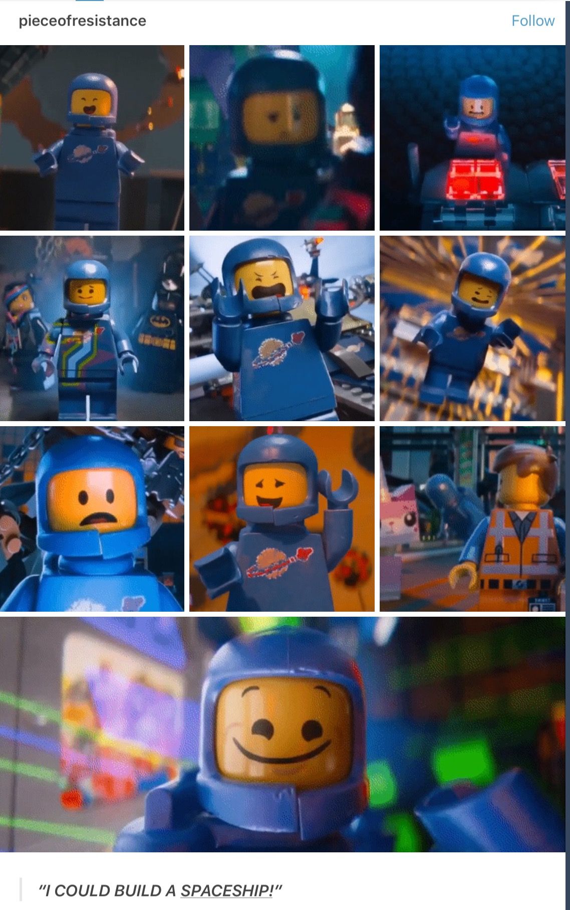 The Lego Movie Benny Wallpaper