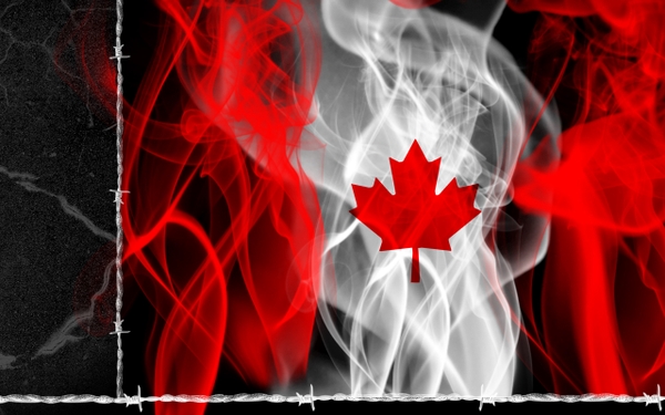 Canada Canadian Flag Wallpaper Nation HD
