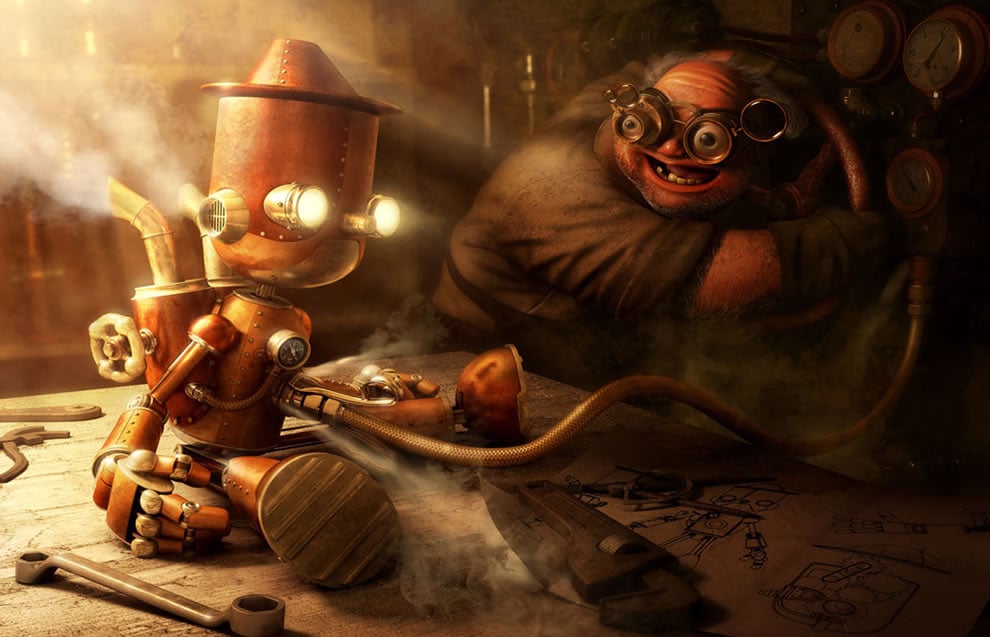 Free download Steampunk Pinocchio 3D Concept art FantasyCoolvibe Digital Art  [990x637] for your Desktop, Mobile & Tablet | Explore 46+ Steampunk Artwork  Wallpaper | Steampunk Wallpaper, Steampunk Backgrounds, Steampunk Background