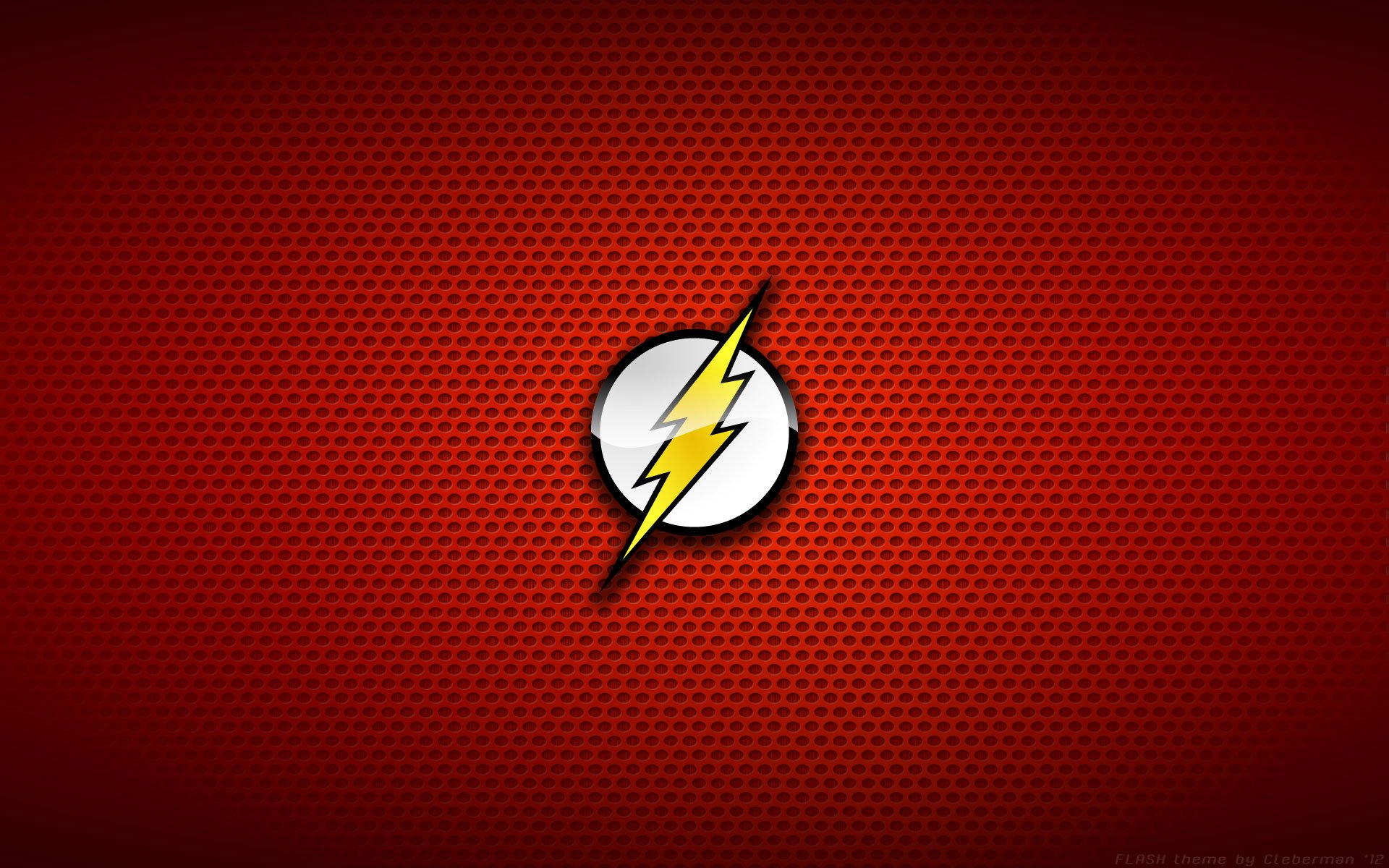 the flash logo wallpaper