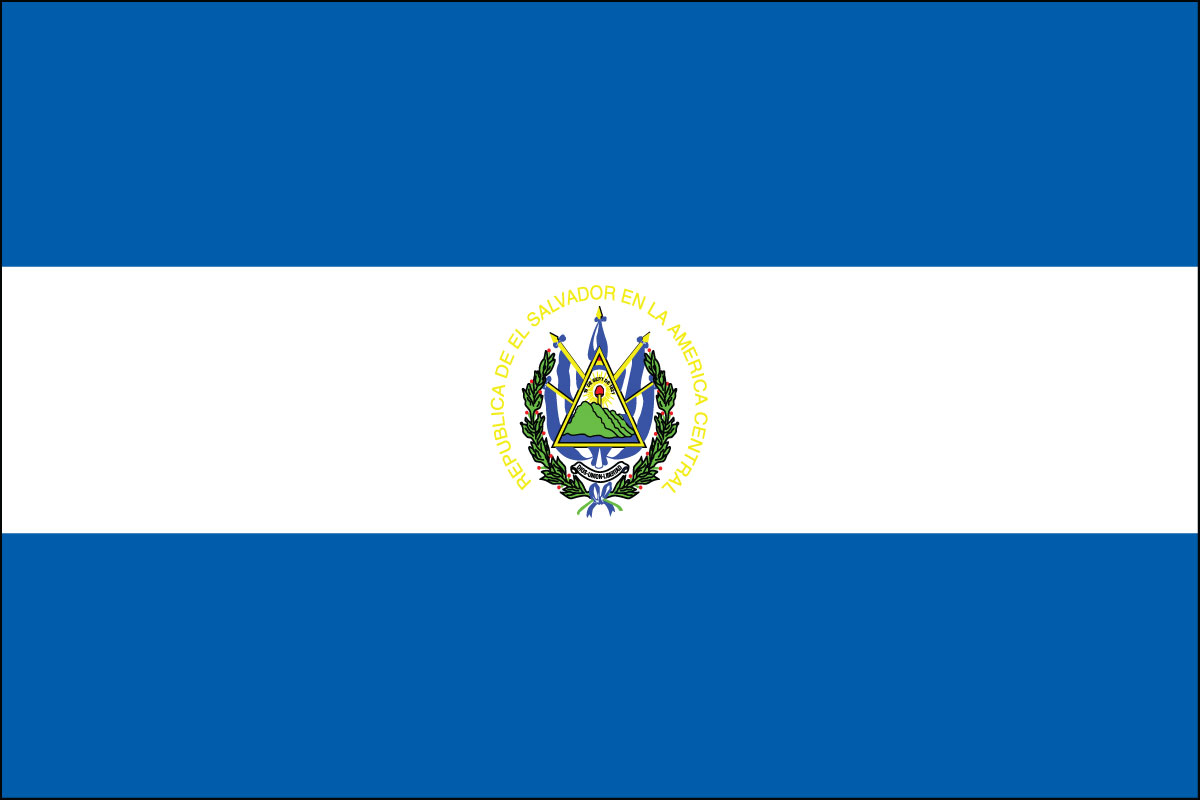 El Salvador Flag Wallpaper
