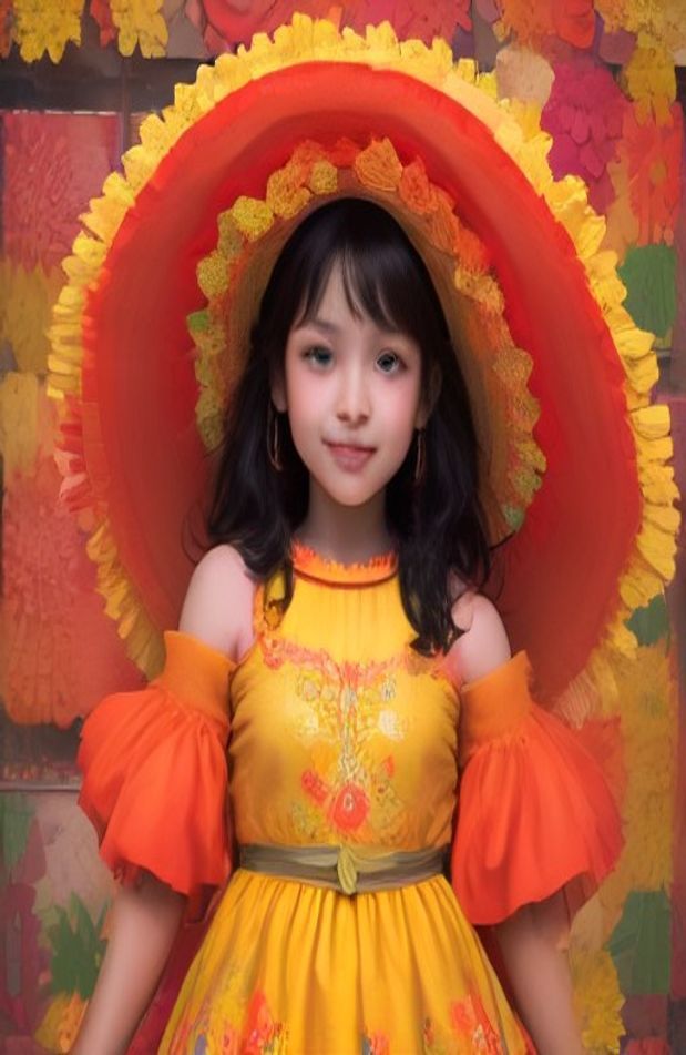 Mexican Girl Wallpaper