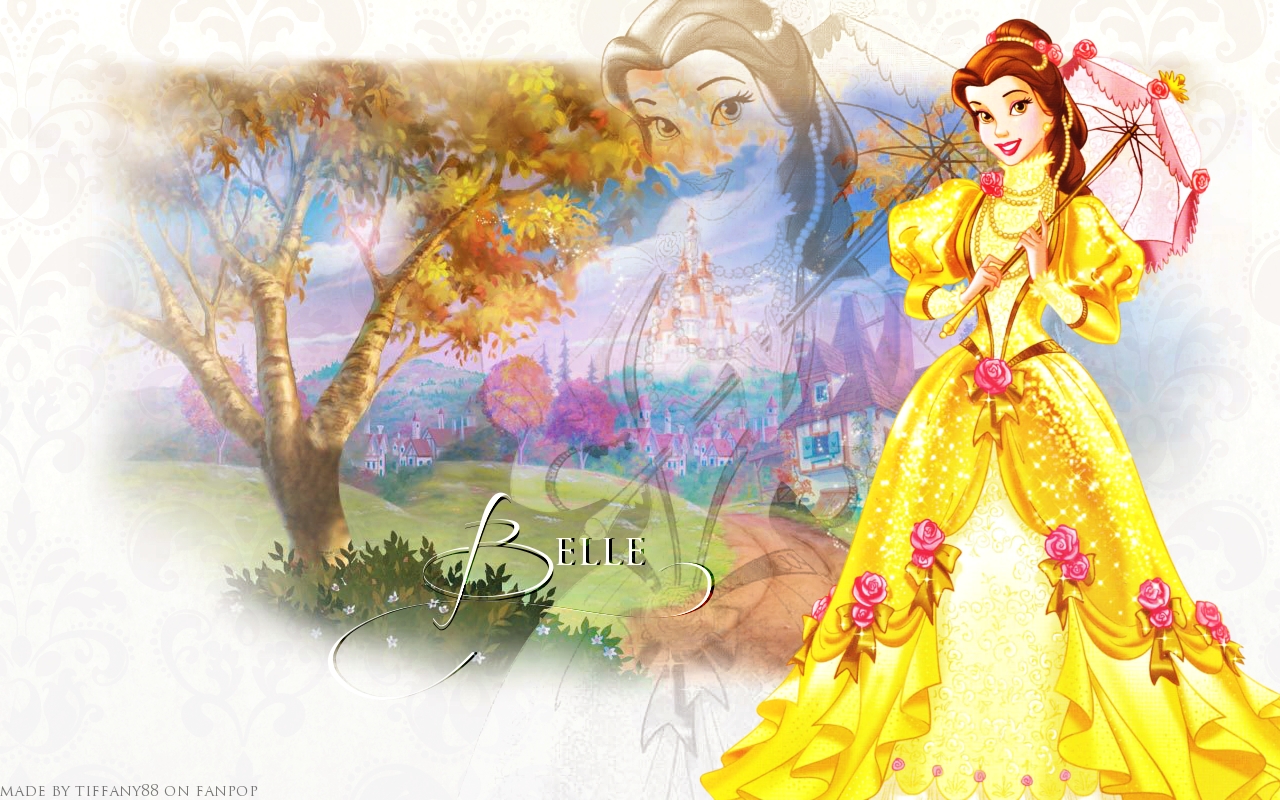 Belle, beauty and the beast, animated, disney princess, walt disney, belle,  heroine, HD wallpaper | Peakpx