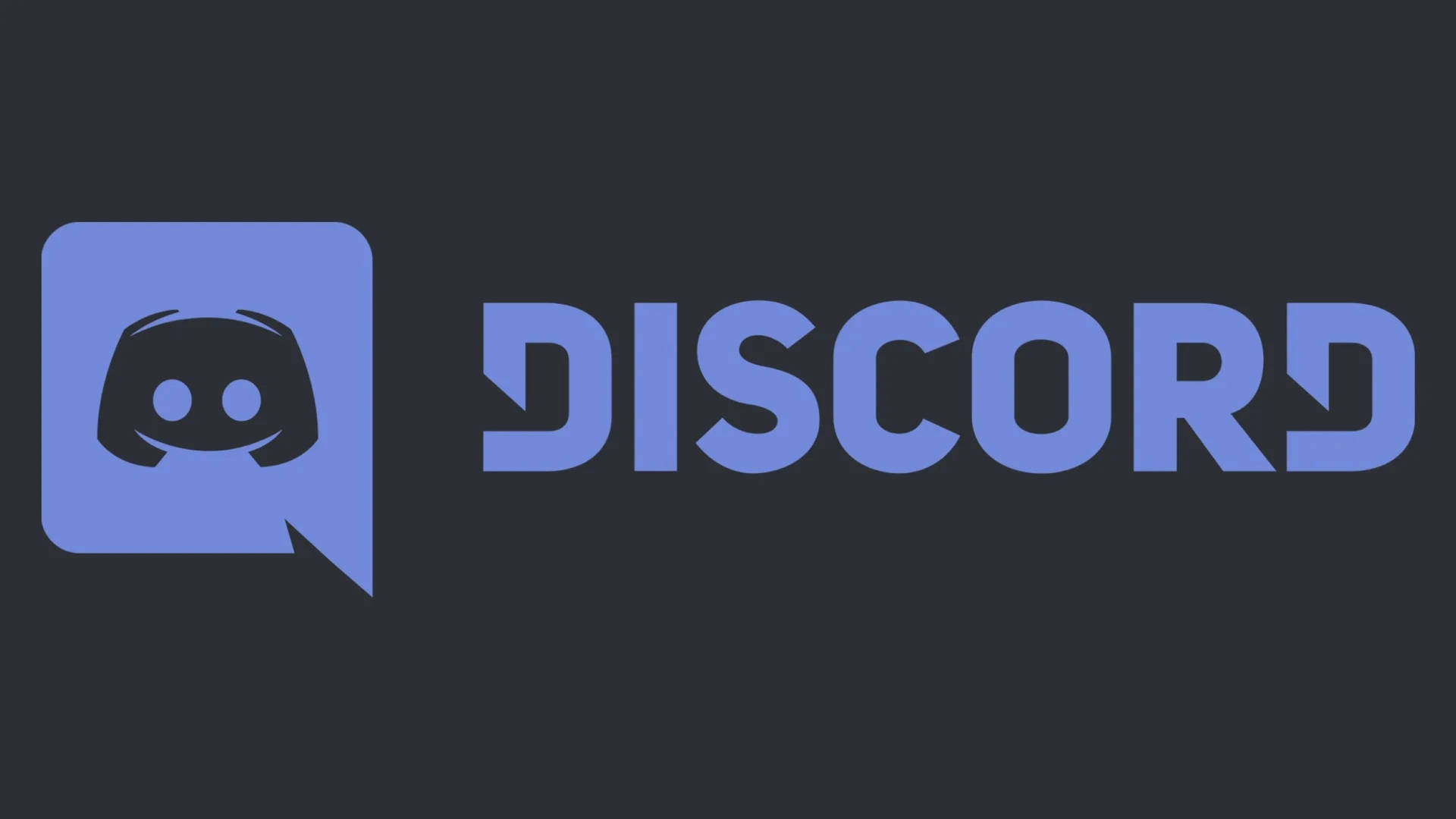 Discord logo on a dark background