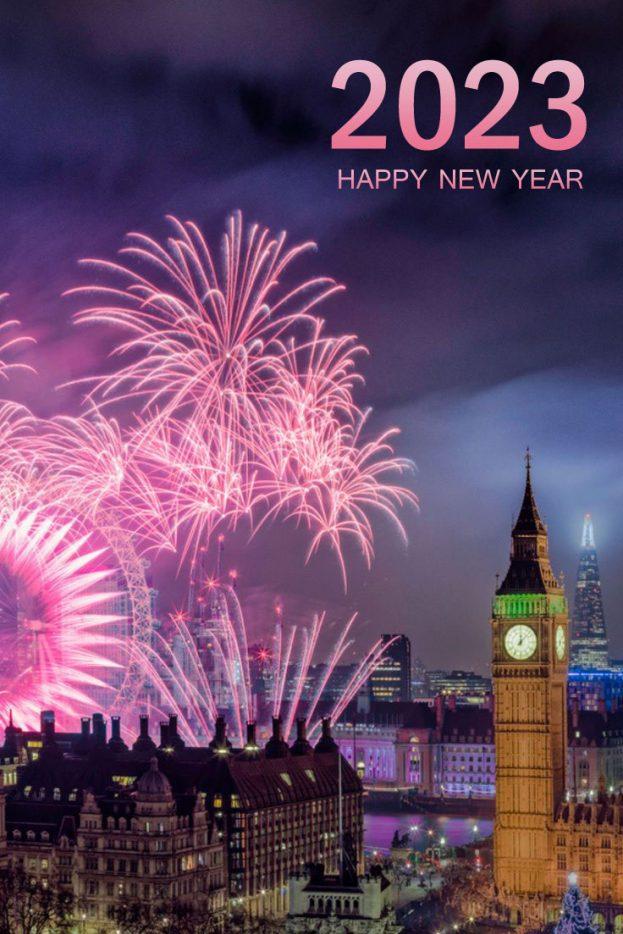 London S New Year Eve Fireworks Image Happy BirtHDay