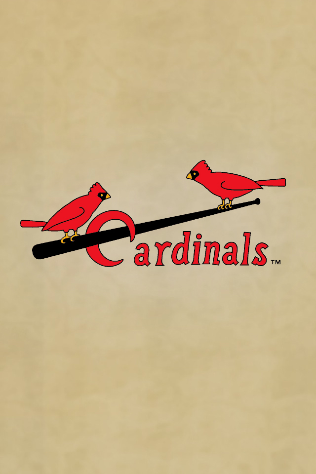 Louis Cardinals Wallpaper iPhone Old Timer Cardinal Logo