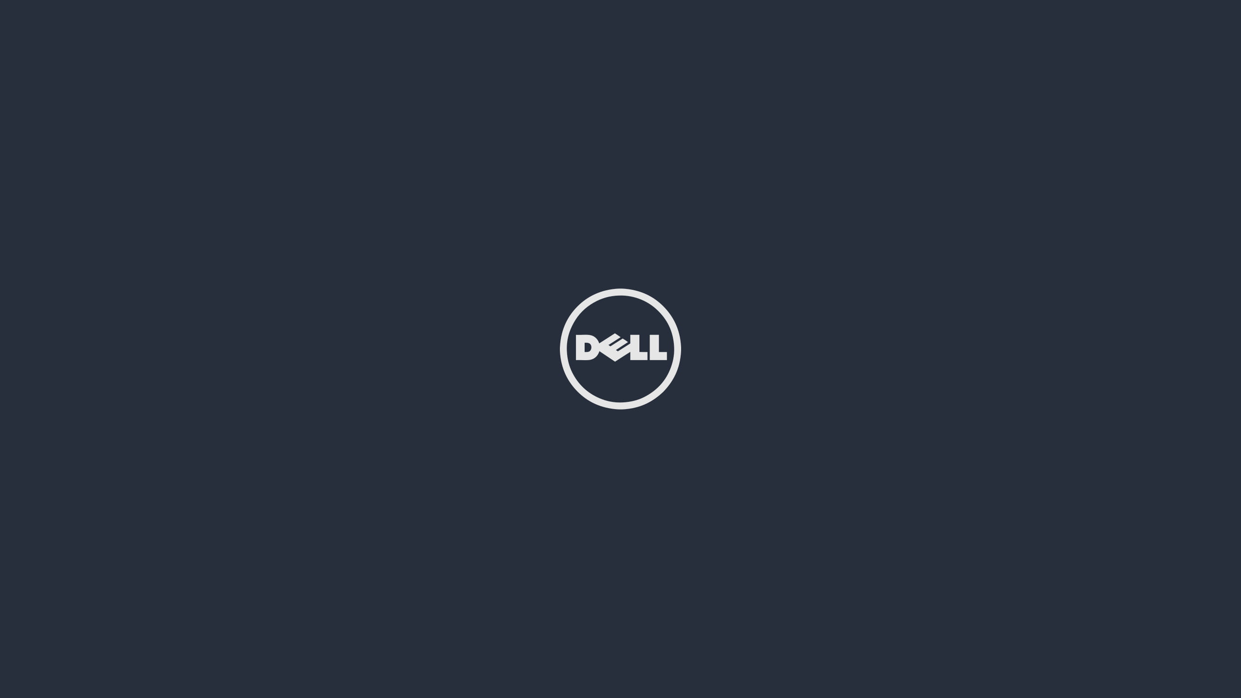 Black And White Hp Laptop Logo Brands Dell Minimalism HD