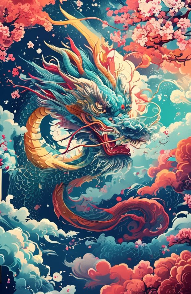 Japanese Dragon Wallpaper