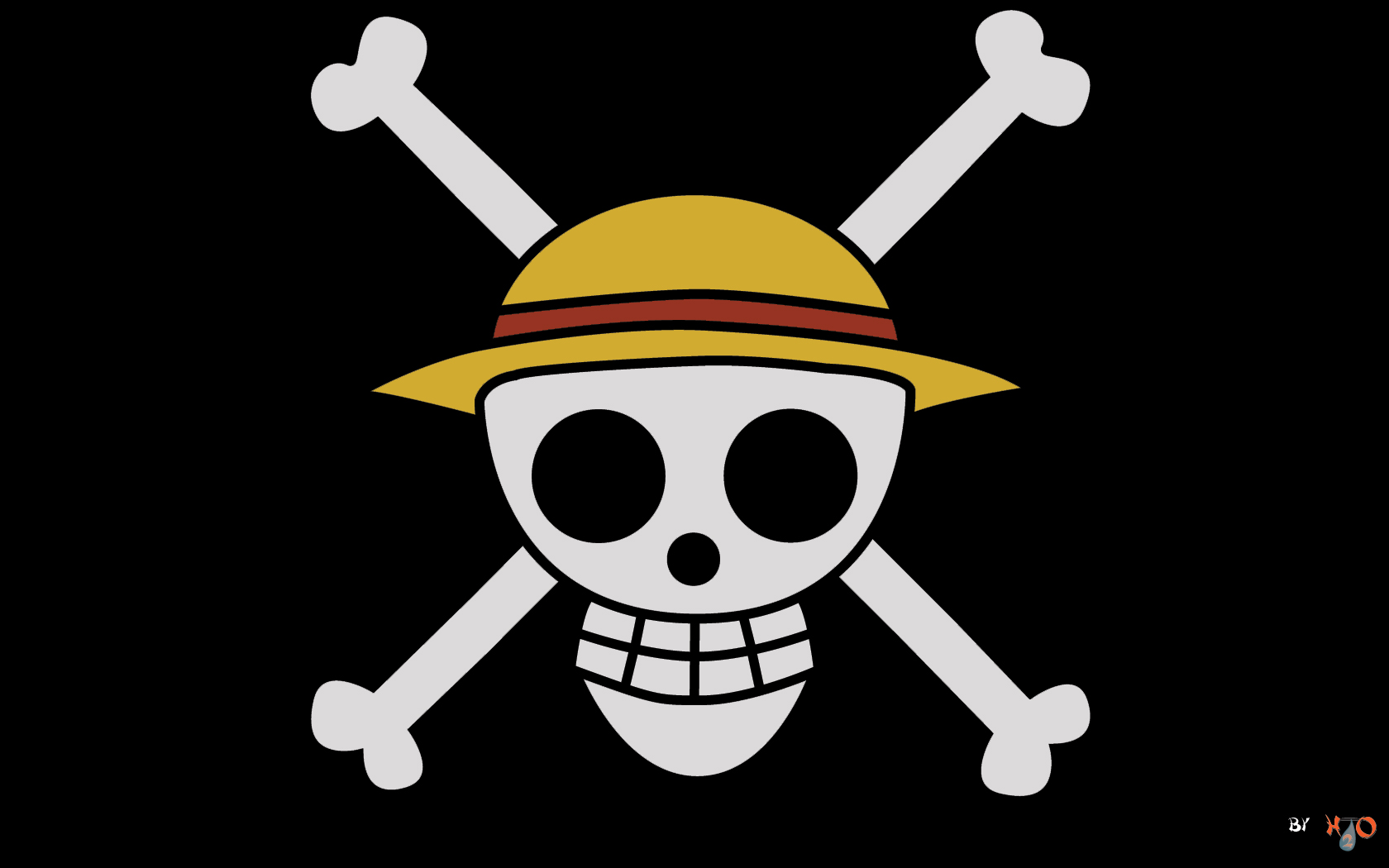 One Piece Logo Pirates HD Wallpaper Important