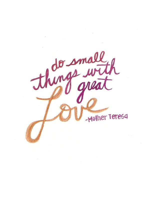 Mother Teresa Quotes On Love QuotesGram