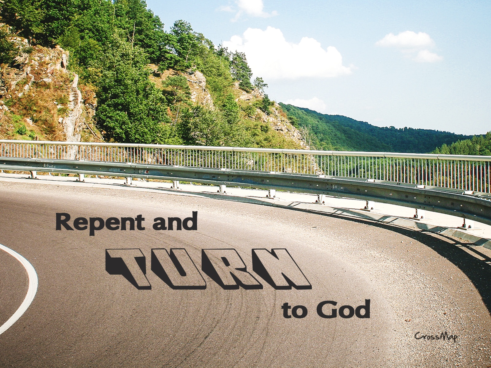 Repent And Turn To God Crossmap