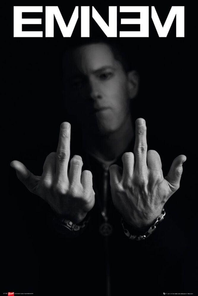 Eminem Finger Poster Music
