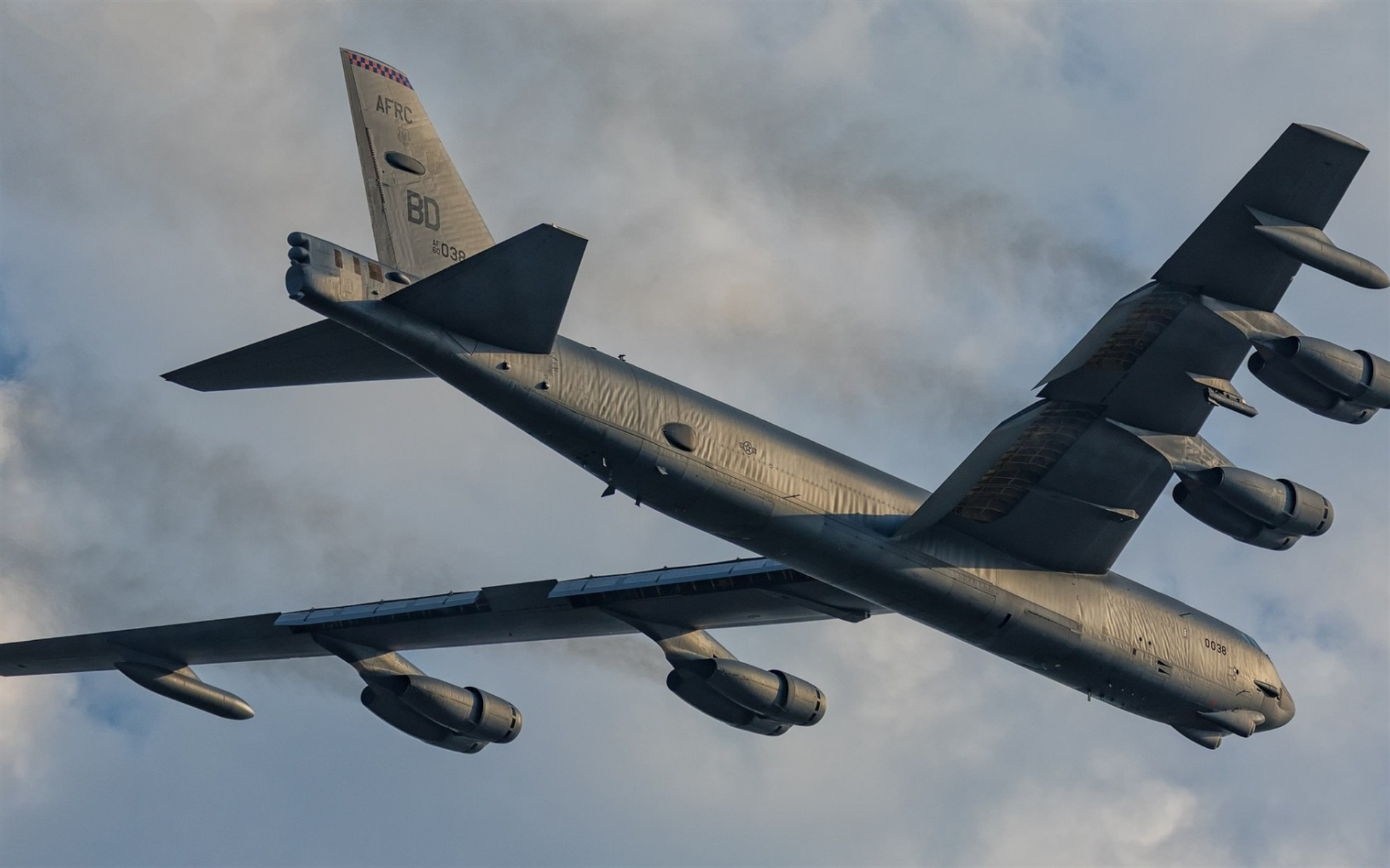 Download wallpapers Boeing B 52 Stratofortress B52H ultra long
