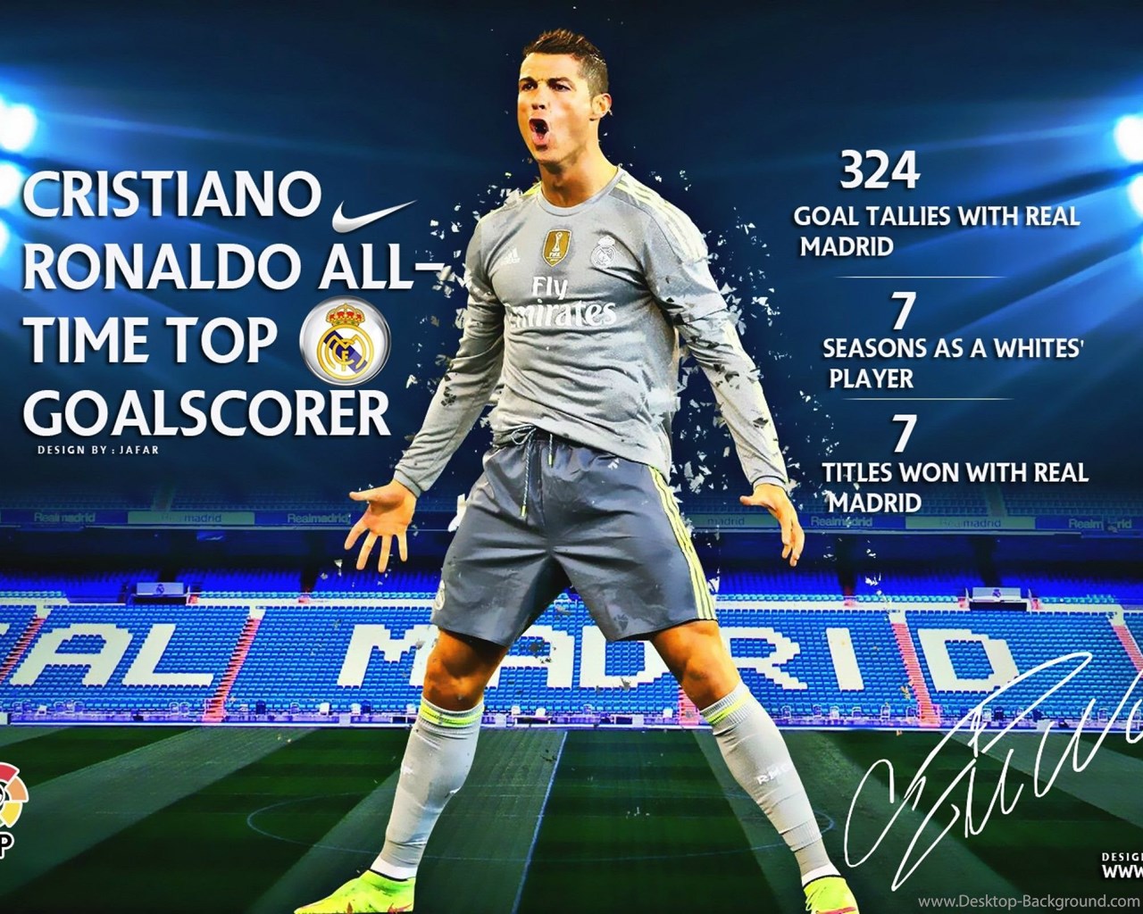 Cristiano Ronaldo Real Madrid All Time Goalscorer