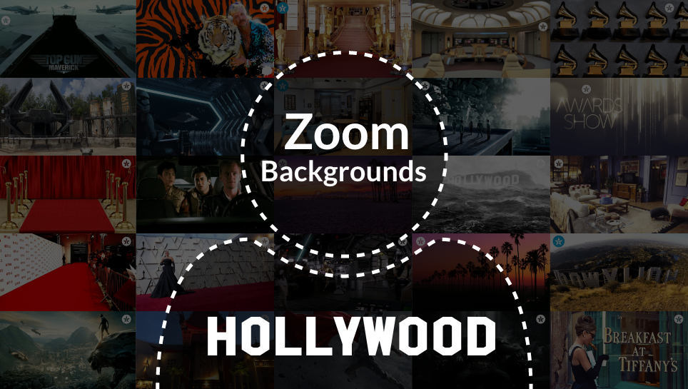 27 Zoom Backgrounds inspired by Hollywood HOLLYFY Blog 964x545