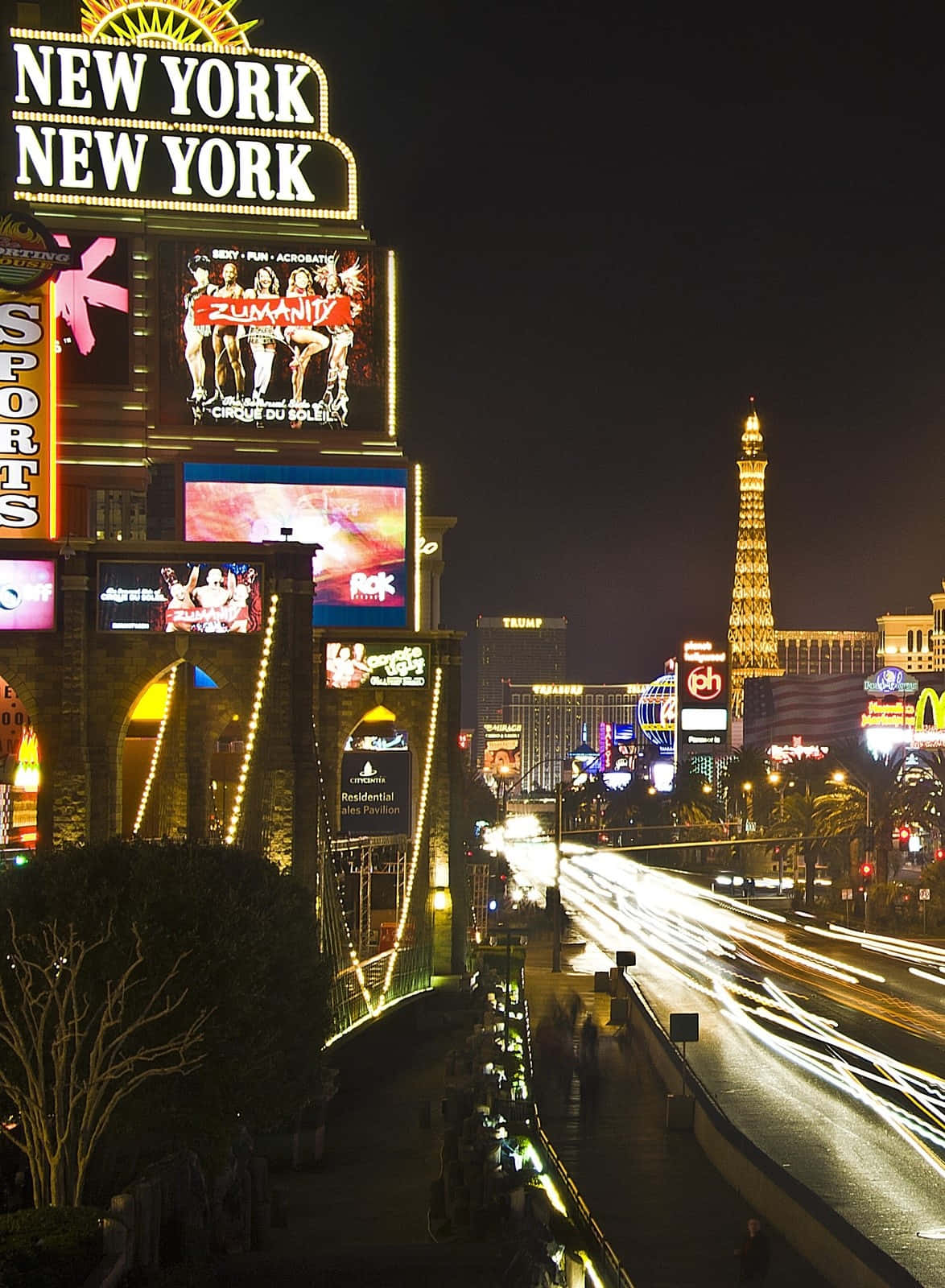 Las Vegas Phone Wallpaper