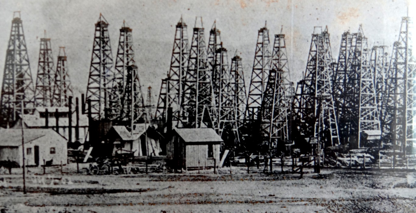 The Discovery Spot Of First Oil Well In Texas Is Located