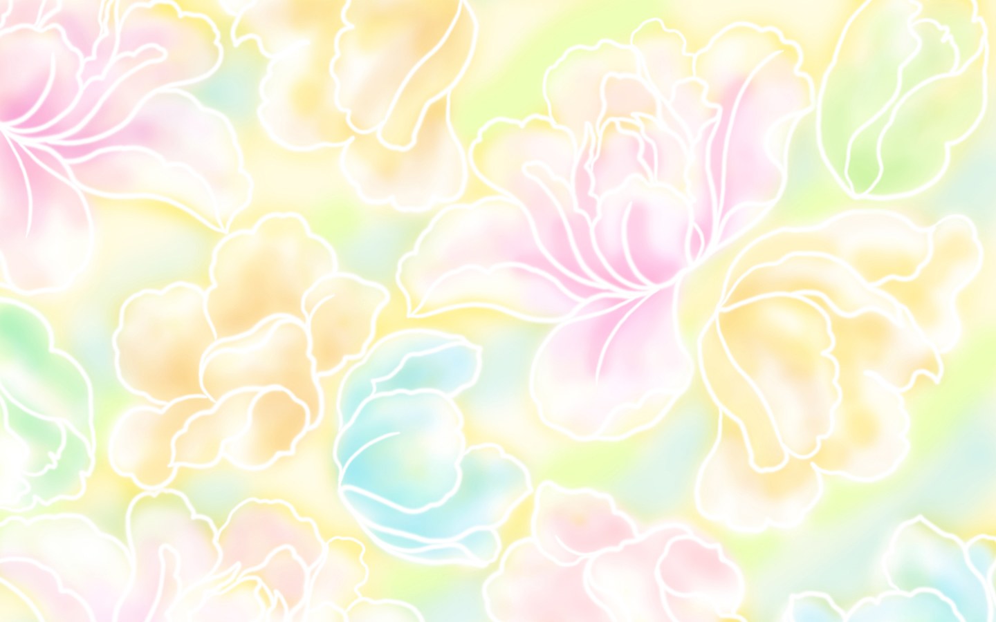 Sitbru Wallpaper Flower Pattern