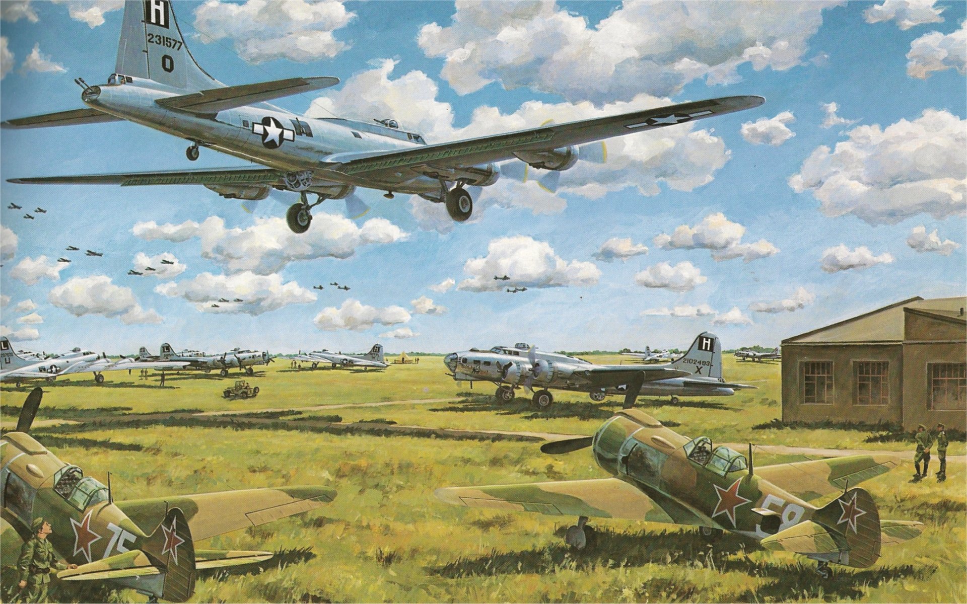 Boeing B Flying Fortress High Quality Background Id