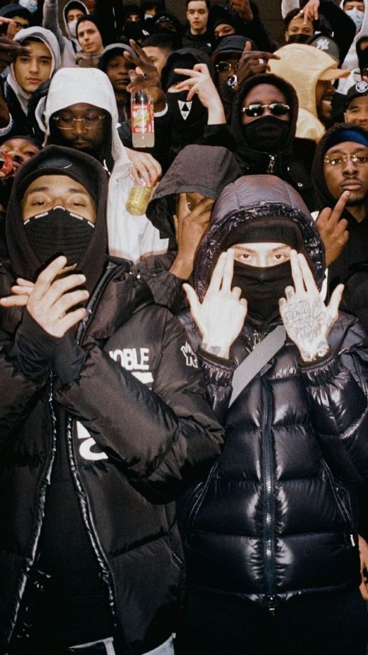Uk Drill Rap Scene En Wallpaper