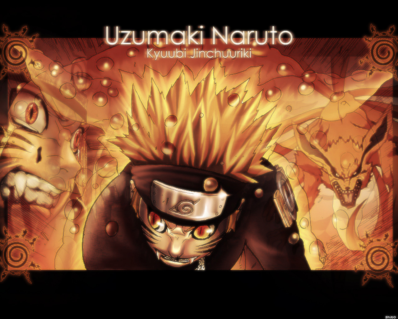 Naruto Uzumaki Shippuden Kyuubi Wallpaper HD Background