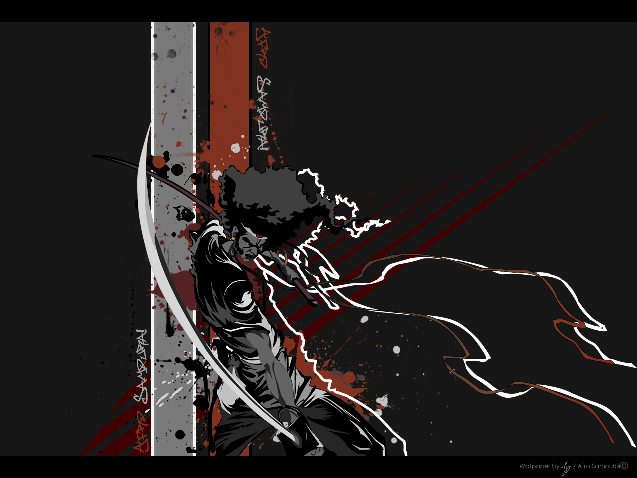 Wallpaper For Your Puter And Laptop Afro Samurai