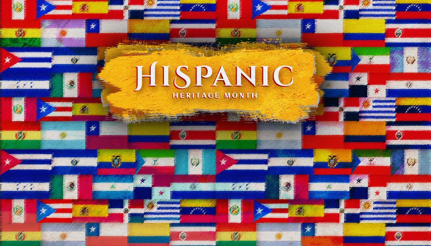 Hispanic Heritage Month Teams Background