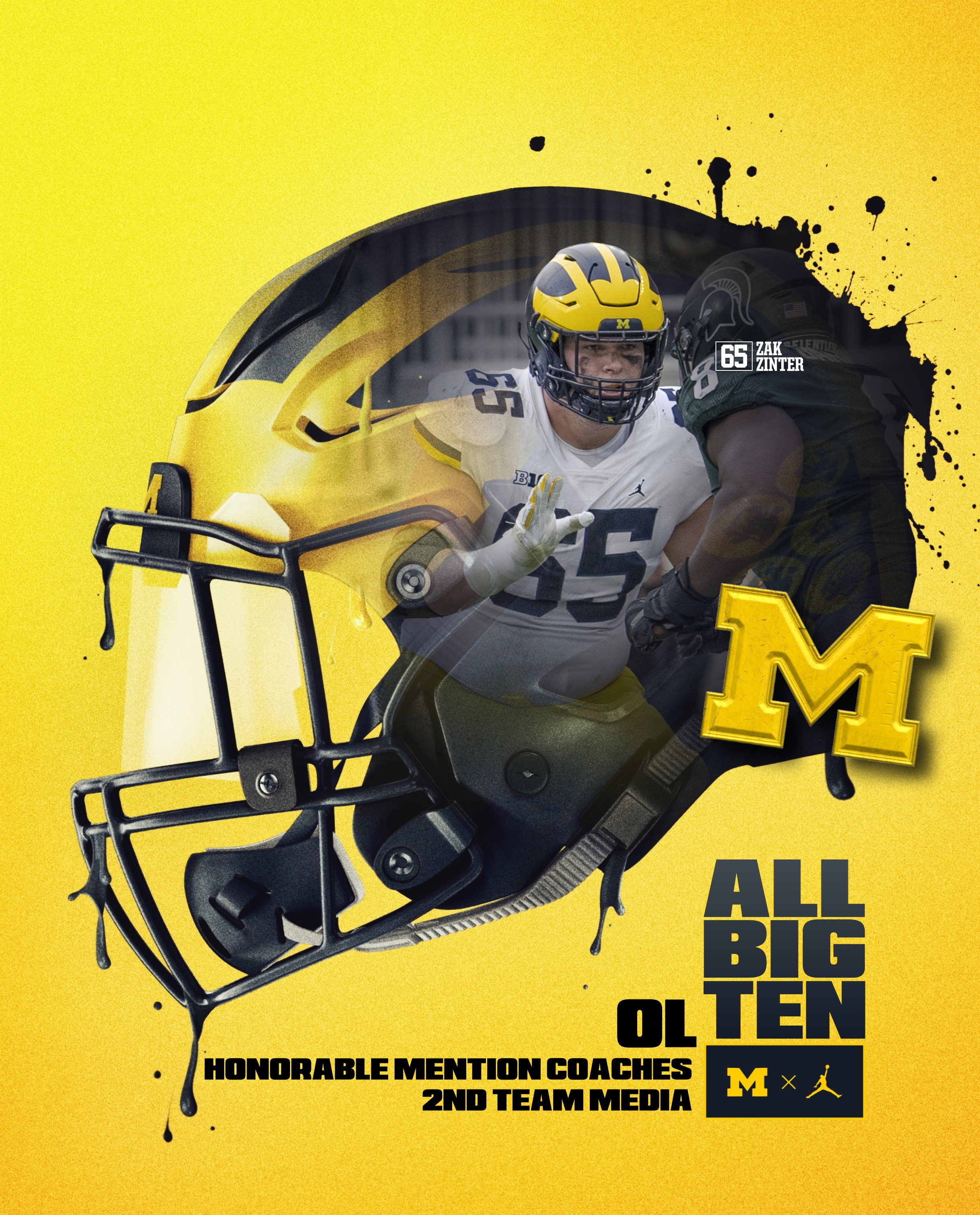 Michigan Football On All Big Ten Honorable Mention Part
