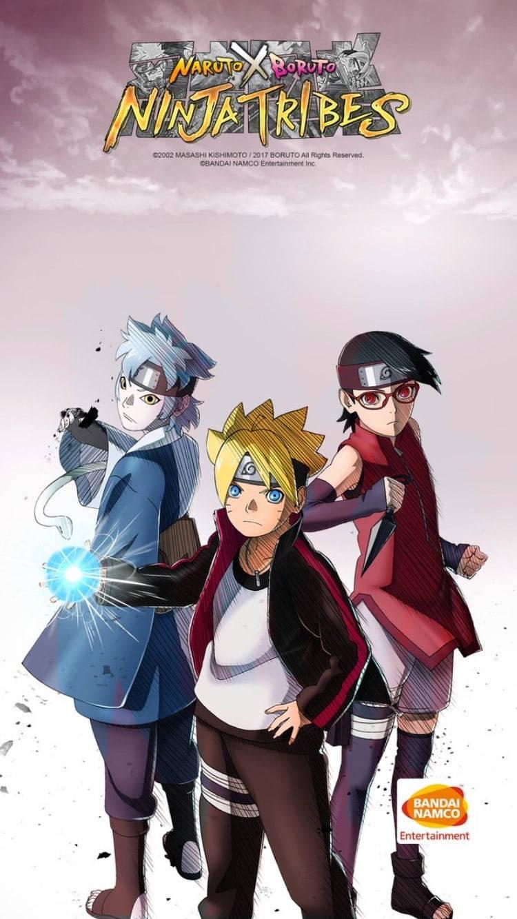 New Gen Naruto Team iPhone Wallpaper