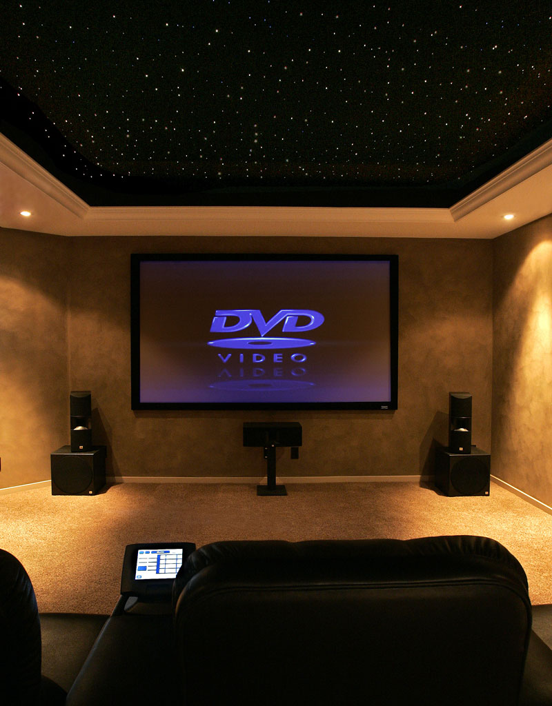 Home Theater Or Theatre Is A Built In Designed