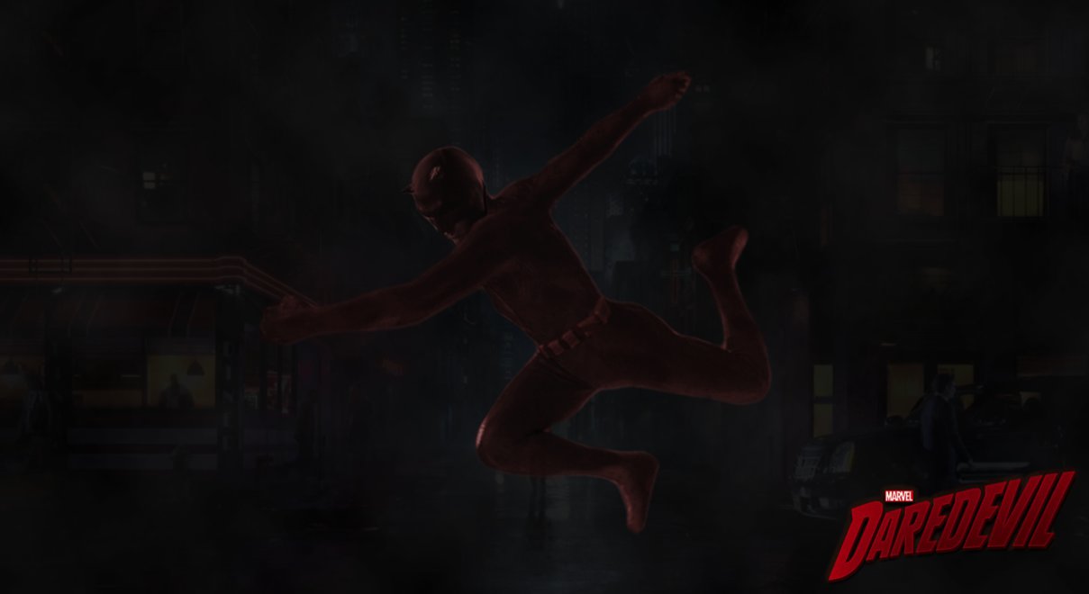 Daredevil Netflix Red Suit Concept by TrevorPotter on